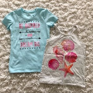 Bundle of 2 Girls Tops Sz 6/6x